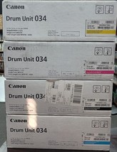 NEW Canon  Drum Unit 034 Magenta, Cyan, Yellow and Black - 32500 Page FU... - $654.50