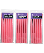 Soft N Style Rubber Rods 5/8" - Pink (SNS-RRPK), 3 - 6 packs - $19.90