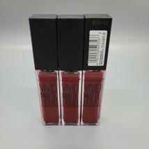 3 Maybelline Color Sensational Vivid Matte Liquid Lipstick Gloss Red Pun... - £10.03 GBP
