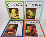 Cook&#39;s Illustrated Magazine 2012  Lot of 4 Cookbooks Foodie Cooking Inst... - £10.08 GBP