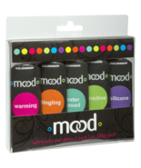 Mood - Lubes 5 Pack of 1 oz. All in one pack. Warming-cooling-Tingling-S... - £11.75 GBP
