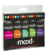 Mood - Lubes 5 Pack of 1 oz. All in one pack. Warming-cooling-Tingling-S... - $14.95