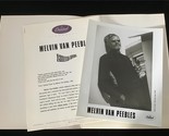 Melvin Van Peebles Ghetto Gothic Press Kit w/Photo, Biography, Folder - $15.00