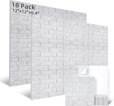 Tutmyrea 18 Pcs Acoustic Panels, 12 X 12 X 0.4 Inches Soundproof, Silver Grey - £30.82 GBP