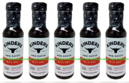 (LOT 5) NewKinder'sPremium Quality Mild BBQ Sauce 15.3 oz Ea Food Spices SEALED - $37.61