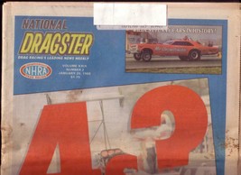 National DRAGSTER-NHRA-1/29/88-SEAFAIR NATL-DON Garlits Vg - £24.34 GBP