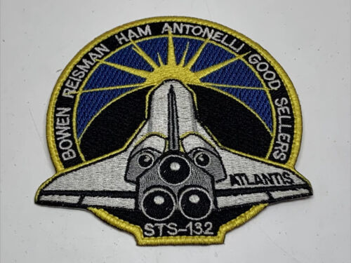 Official NASA Atlantis Space Shuttle Mission STS-132 Crew Patch KG Bowen... - $8.90