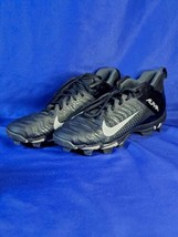 Nike &quot;Alpha&quot; Menace Shark 2 - Black Football Cleats - Men&#39;s Size 10 W - £29.41 GBP