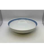 Royal Copenhagen Denmark FAN SERVICE BLUE 9&quot; Round Vegetable Serving Bow... - $109.34 CAD