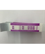 Currency Straps - Self Sealing Money Bands, $50 Purple, 1000 pack, by NF... - $284.63 MXN
