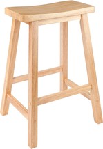 Winsome Satori Stool, 24&quot;, Natural. - £43.09 GBP