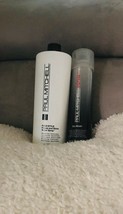 Paul Mitchell Firm Style Freeze and Shine Super Spray 33.8 oz and Dry wash 5 oz - £30.97 GBP