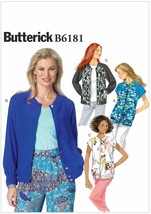 Butterick Sewing Pattern 6181 Jacket Misses Size 6-14 - $8.96