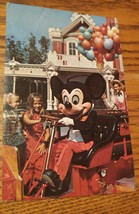 000 VTG 1977 Walt Disney World Postcard Mickey Chief Firemouse Falls Chu... - £5.46 GBP