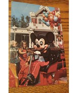 000 VTG 1977 Walt Disney World Postcard Mickey Chief Firemouse Falls Chu... - £5.50 GBP