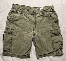 Carhartt Shorts Men’s Size 38 Khaki Relaxed Fit 100277 301 Canvas Work P... - $20.00