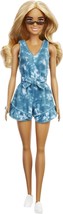 Barbie Fashionista Blonde Doll with Tie-Dye Jumpsuit and Toy Fashion Acc... - $199.00