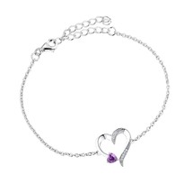 Bracelets 925 Sterling Silver Love Jewelry Gifts - £145.14 GBP