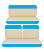 Fits 1950 Ford Tudor 2dr sedan/coupe front 50-50 top and Rear bench seat... - $159.99