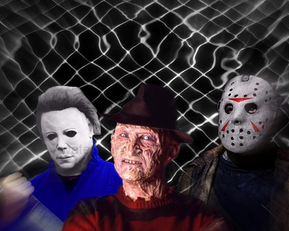 HORROR CREW JASON VOORHEES MICHAEL MYERS FREDDIE KRUEGER PUBLICITY ...