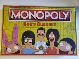 New MONOPOLY Bob&#39;s Burgers Board Game 6 Collectible Tokens Sealed - $52.43