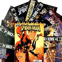 Spider-Man 10 Comic Book Lot Marvel Back In Black Unmasked Sensational Amazing - £23.26 GBP