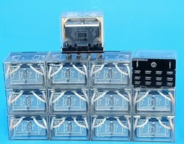 LOT OF 13 OMRON LY4120VAC RELAYS LY4 120VAC - £78.45 GBP