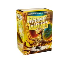 Dragon Shield Standard Size Card Sleeves  Classic Gold 100 CT - MTG Card... - £19.58 GBP