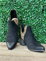 Pierre Dumas women&#39;s westin bootie Cheetah/Black Combo - $34.00