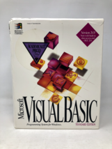 Microsoft Visual Basic 3.0, 3.5 Inch Disks Standard Edition Windows - $53.96