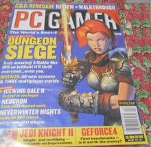 Magazine: PC Gamer April 2002 Vol 9 #4 &quot;Dungeon Siege&quot; + Demo &quot;Day of Defeat&quot; - £20.28 GBP