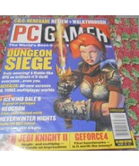 Magazine: PC Gamer April 2002 Vol 9 #4 &quot;Dungeon Siege&quot; + Demo &quot;Day of De... - $25.95