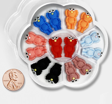 NAIL CHARM RESIN Kaws Small 14/Pack - $18.00