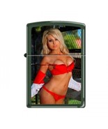 Zippo Lighter - Sexy Blonde in Dugout Green Matte - 853291 - $44.49 CAD