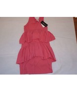 JoahLove Lani Bermuda Pink Girls Tiered Dress 14 NWT - $34.55