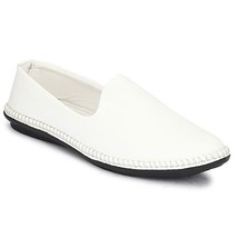 Mens Faux Leather Jutti Indian Nagra Jalsa Bellies Shoe US size 7-11 White Stud - £29.62 GBP