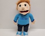 Pop It Up Hand Puppet Boy Full Body Red Hair Freckles Plush Doll  14&quot; - £23.57 GBP