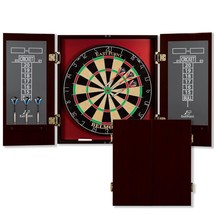 Belmont Bristle Dartboard And Cabinet Set - Features Easy Assembly - Com... - $150.99