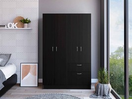 67 Inch Black and White Single Drawer Combo Dresser - €546,65 EUR