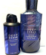 DEEP OCEAN Men&#39;s Bath &amp; Body Work 3-in-1 Hair, Face &amp; Body Wash, Body Spray - $278.30 MXN
