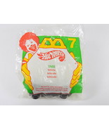 1997 Hot Wheels Taxi McDonald&#39;s Happy Meal Toy Yellow Vehicle #7 New &amp; S... - $6.77 CAD