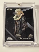 2022 Topps Star Wars Black Chrome #30 - Big Fortuna Green Refractor Collectible* - £18.39 GBP