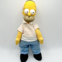 The Simpsons Homer Simpson Plush 11&quot; Figure 1990 Burger King - $10.23