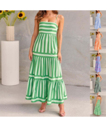 Neck Backless Dresses For Beach Vacation Women Clothing - $32.00+