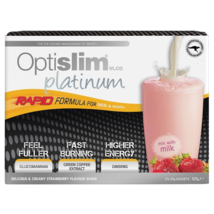 Optislim VLCD Platinum Strawberry Shake - 21 x 25g Sachets - £101.59 GBP