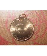 TURKEY TURKISH MOON AND STAR COPPER TONE WICCAN COIN CHARM PENDANT NECKLACE - $6.92