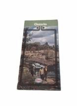 Ontario Canada 1972 Esso Vintage Double Sided Map - £3.82 GBP