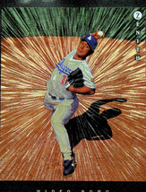 1997 Pinnacle Zenith Baseball Card Dufex - Hideo Nomo #18 - 8X10 - £6.15 GBP