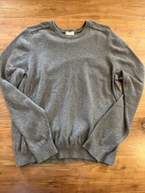 Gap Gray Sweater Cotton Cashmere Size Medium - $18.11