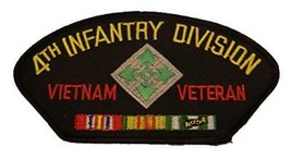 4TH INF DIV VIETNAM VET PATCH - $7.00